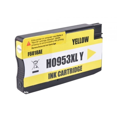 HP F6U18AE / 953XL Yellow - kompatibilní náplň