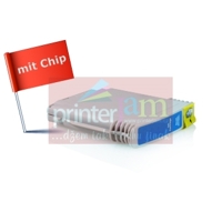 HP C4907AE Cyan, HP 940XL - kompatibilní náplň