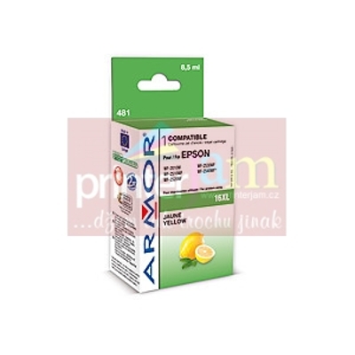 ink-jet pro Epson WF2500/2010W yellow, 8,5ml, komp.s T163440