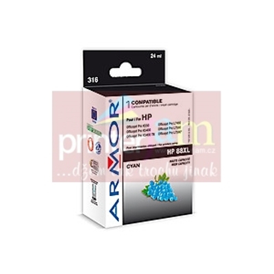 ink-jet pro HP Officejet K550 cyan HC, 24 ml, komp. s C9391A