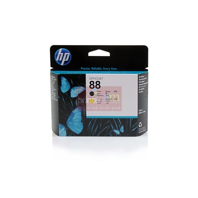 HP originální tisková hlava C9381A, No.88, black/yellow, HP OfficeJet K550